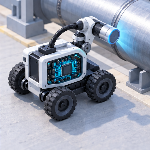 Engineering portfolio concept illustration