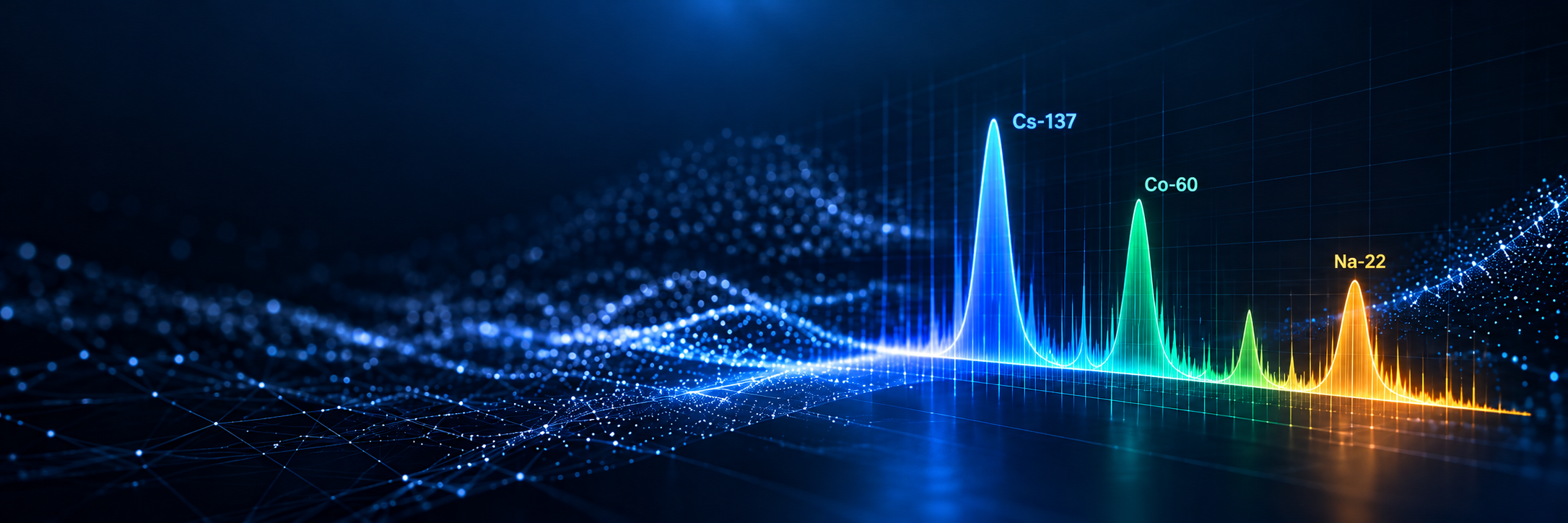 Illustrative energy spectrum and signal visualization