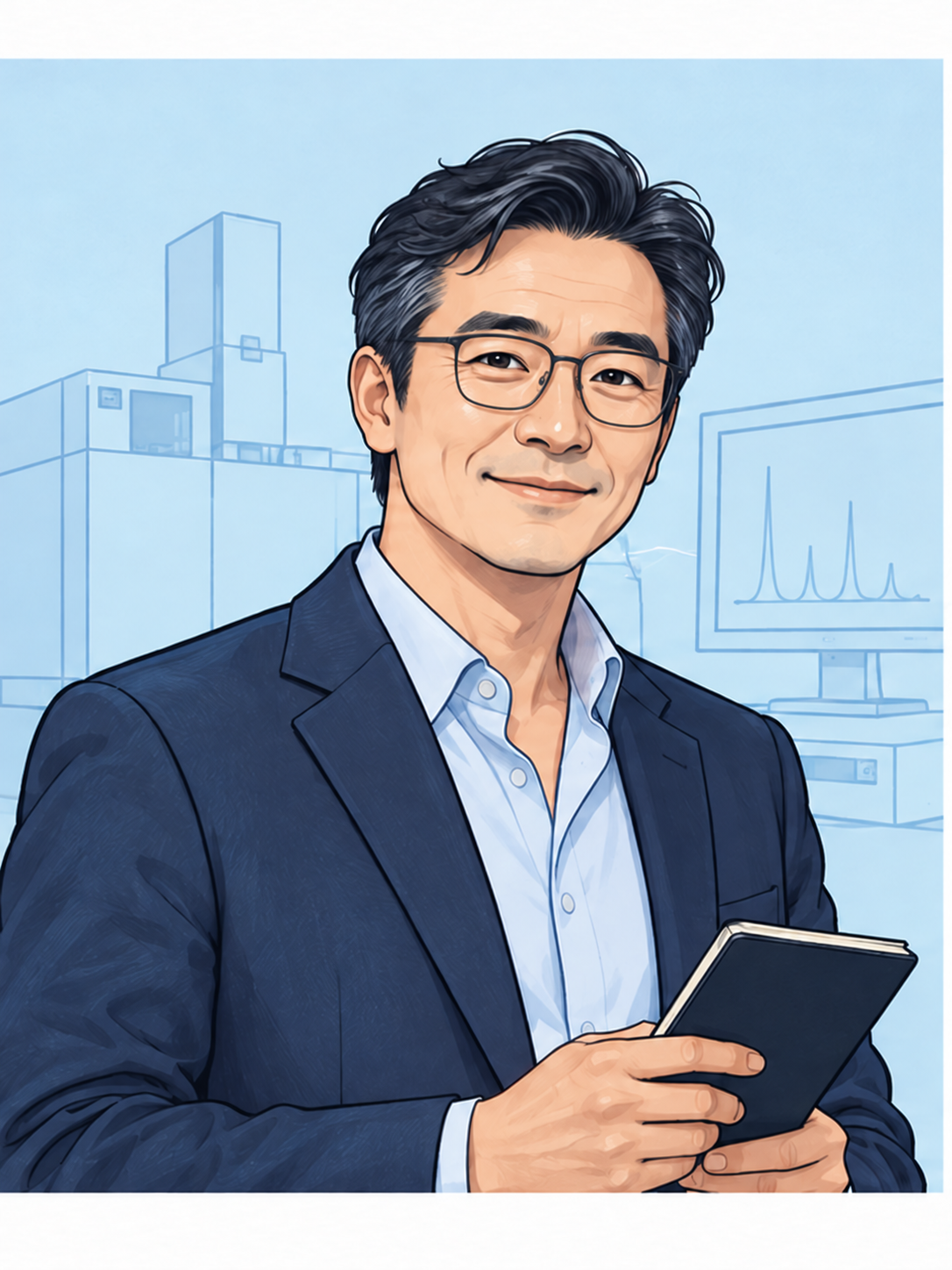 Provisional cartoon avatar for James Jung