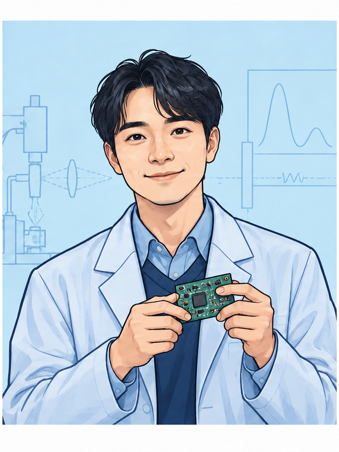 Provisional cartoon avatar for Sam Lee
